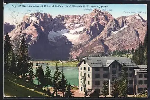 AK Misurina, Hotel Misurina e Lago di Misurina