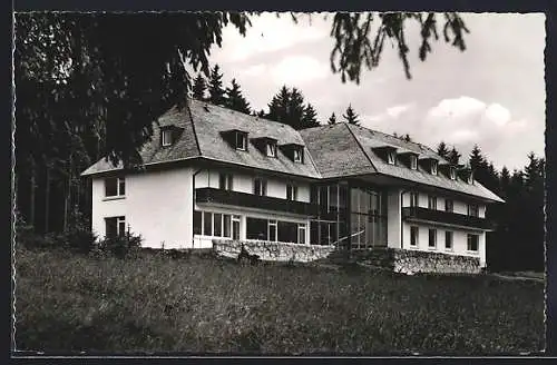 AK Saig /Schwarzwald, Hotel-Kurheim Saigerhöh