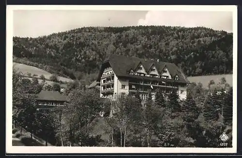 AK Oberglottertal /Schwarzwald, Sanatorium Glotterbad, Carlsbau