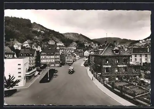 AK Schramberg /Schwarzwald, Paradies-Platz aus der Vogelschau