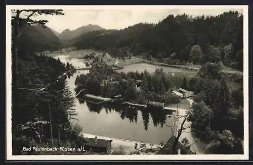 AK Bad Faulenbach-Füssen, Ortsansicht aus der Vogelschau