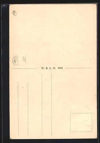 AK Alt-Hamburg, Bührings Testament-Wohnungen in der Steinstrasse 10