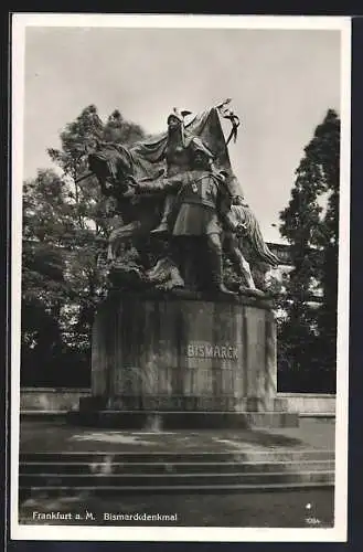 AK Frankfurt, Bismarckdenkmal