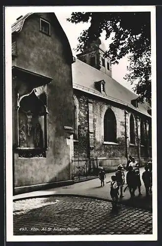 AK Köln, Kirche St. Johann-Baptist