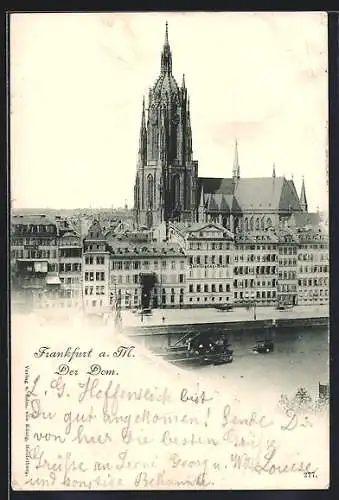 AK Alt-Frankfurt, Blick auf den Dom