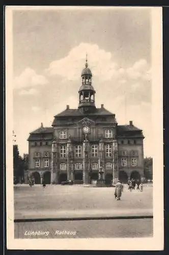 AK Lüneburg, Blick aufs Rathaus