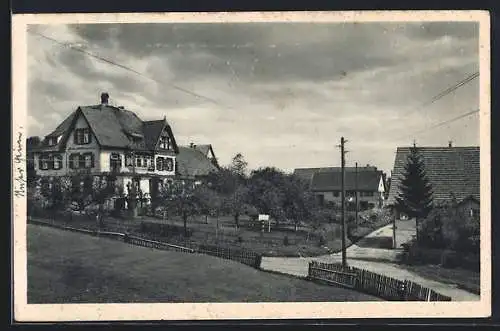 AK Igelsberg, Partie am Haus Kappler