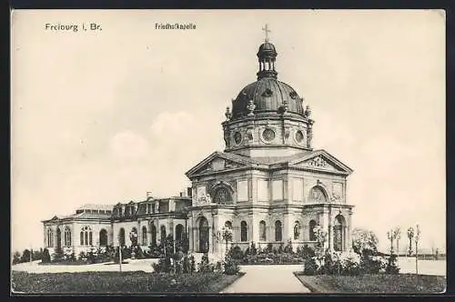 AK Freiburg i. Br., Friedhofkapelle