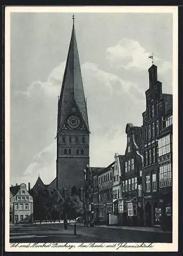 AK Lüneburg, Am Sande mit Johanniskirche