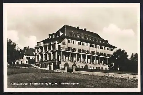 AK Freudenstadt, Blick auf das Posterholungsheim