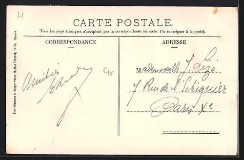 AK Laboissiére /Oise, Rue Madame, Strassenpartie