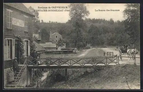 AK Fontaine-Bonneleau /Oise, La Source des douceurs