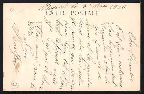 AK Creil /Oise, Entrée du nouveau Pont