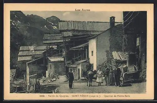AK Saint-Véran /Queyras, Quartier de Pierre Belle