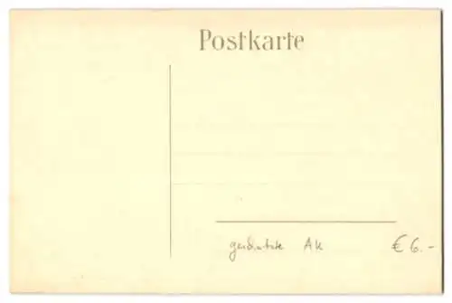 Papierkunst-AK Herz mit Flagge des Deutschen Reiches und Blumen