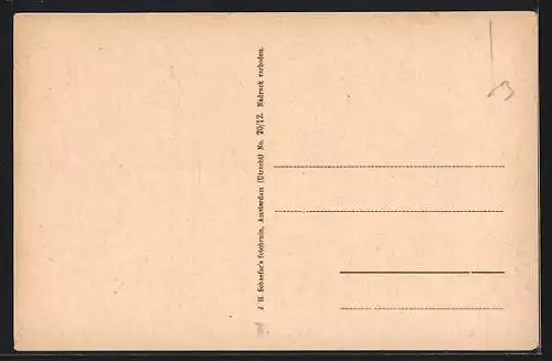 AK Utrecht, Mariaplein, Strassenbahn