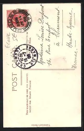 AK Dundee, Nethergate, Strassenbahn