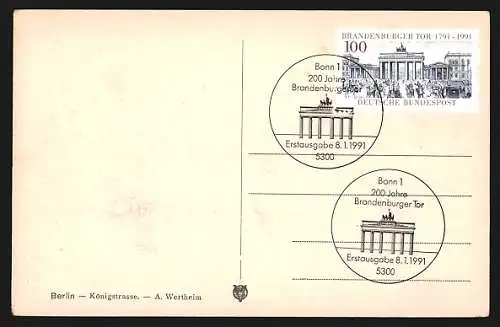 AK Berlin, Strassenbahn in der Königstrasse