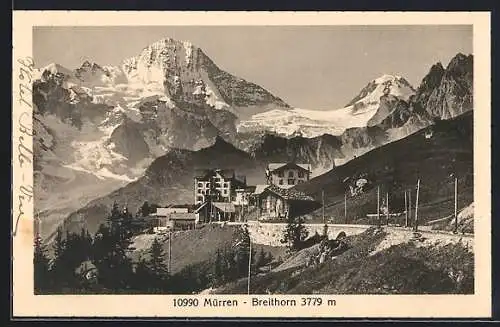 AK Mürren, Panorama mit Breithorn