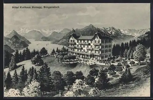 AK Bürgenstock, Hotel Kurhaus Honegg