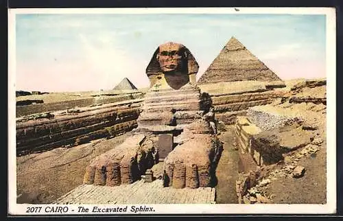 AK Cairo, The Excavated Sphinx