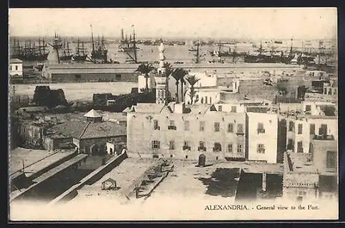 AK Alexandria, General view to the Port