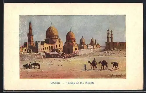 AK Cairo, Tombs of the Khalifs