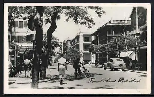 AK Port Said, Passanten in der Found Street