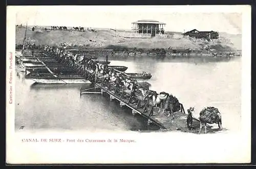 AK Suez, Pont des Caravanes de la Mecque, Canal de Suez