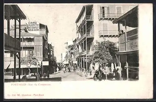 AK Port-Said, Rue du Commerce