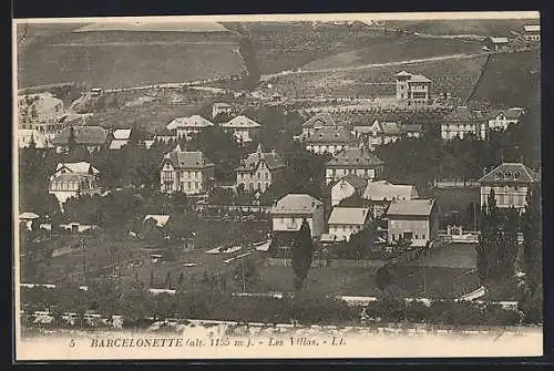 AK Barcelonnette, Les Villas