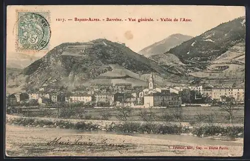 AK Barreme, Vue generale, Vallee de l`Asse