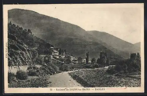 AK Barles, Environs de Digne-les-Bains