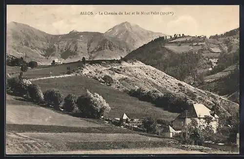 AK Allos, Le Chemin du Lac et le Mont Pelat