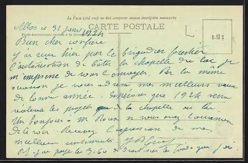 AK Allos, Notre-Dame de Valvert, Monument Historique