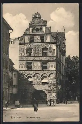 AK Konstanz, am Deutschen Haus