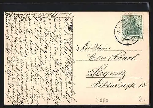 AK Köln-Neustadt, Springbrunnen am Deutschen Ring