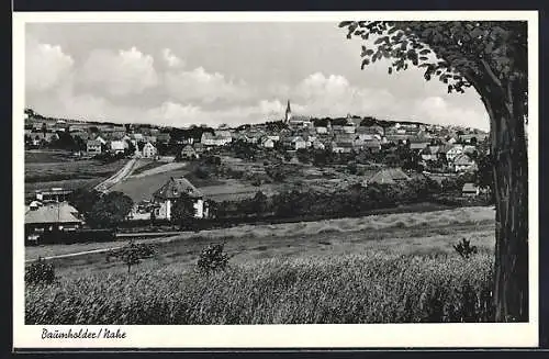 AK Baumholder /Nahe, Gesamtansicht übers Feld