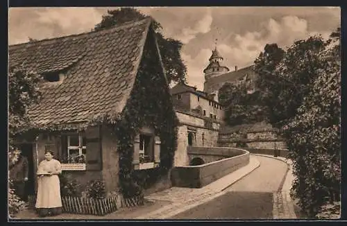 AK Nürnberg, Strasse am Vestnertor