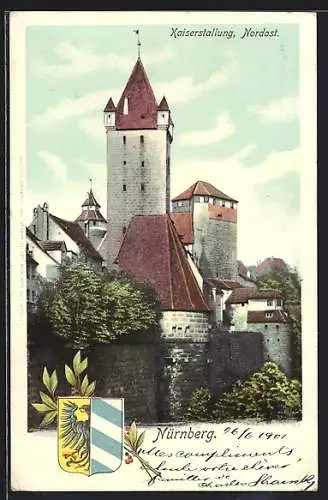 AK Nürnberg, Kaiserstallung, Nordost