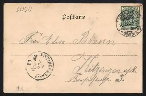 AK Alt-Frankfurt, Partie am Römer