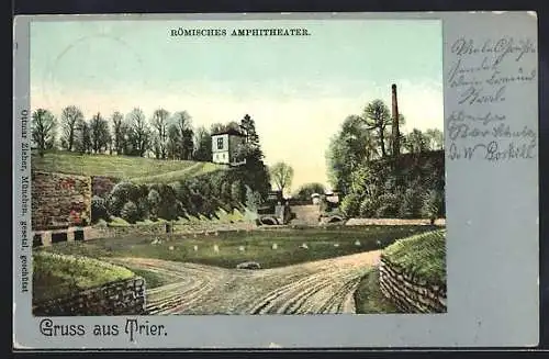 AK Trier, Römisches Amphitheater