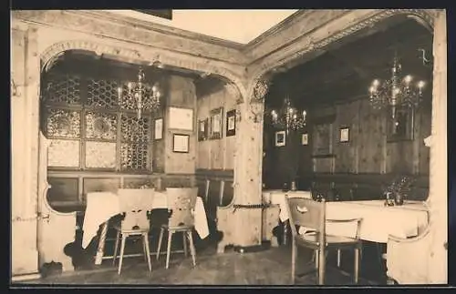 AK München, Hotel Deutscher Kaiser v. Jos. Stengel, die Kaiserstube