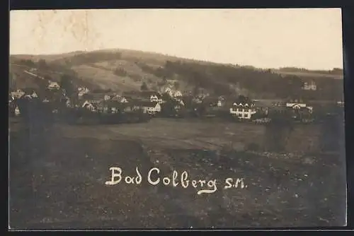 AK Bad Colberg, Gesamtansicht gegen den Berg