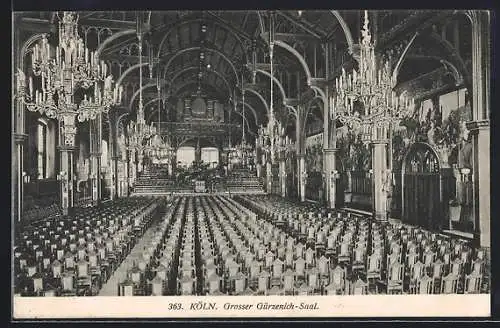 AK Köln, Grosser Gürzenich-Saal