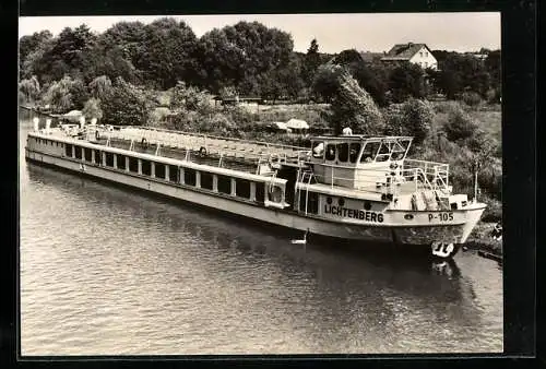 AK Prieros /Kr. Königs Wusterhausen, MS Lichtenberg, Dahmelandschaft