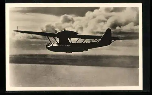 AK Unsere Luftwaffe, Seefernaufklärer-Flugboot Dornier Do-18