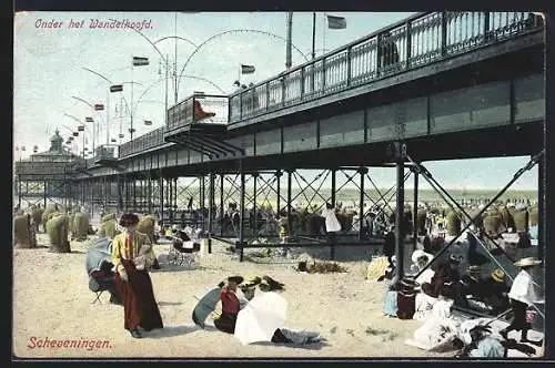 AK Scheveningen, Onder het Wandelhoofd