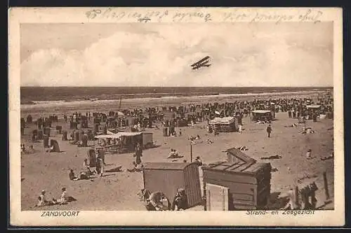 AK Zandvoort, Strand- en Zeegezicht