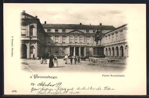 AK `s Gravenhage, Paleis Noordeinde